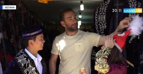 Грекия журналистері «ЭКСПО» жайлы фильм түсірді