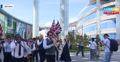 «ЭКСПО»  көрмесінде Ұлыбритания күні ашылды