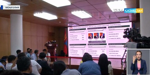 Моңғолияда президенттік сайлаудың екінші туры өтеді