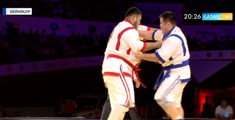 «Қазақстан барысына» қатысушы палуандар соңғы дайындықтарын пысықтап жатыр