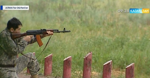 Журналистердің жауынгерлік дайындығы сыналды