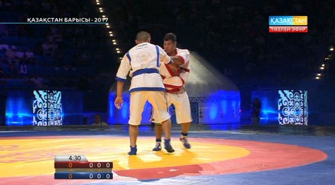 «Қазақстан барысы-2017». Ғизат Қалықов пен Арман Қалиев