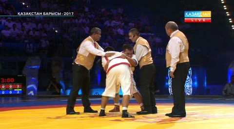 16-шы жұп Нұрым Сәлімгереев пен Әділжан Ыстыбаев