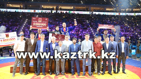 «Қазақстан Барысы-2017» жеңімпаздарын марапаттау сәті (ФОТО)
