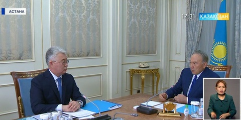 Мемлекет басшысы еліміздің Қорғаныс және аэроғарыш өнеркәсібі министрін қабылдады