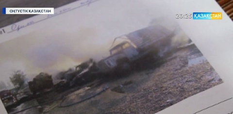 Шөп тиеген он көлікті қасақана өртеп жіберген күдікті құрықталды