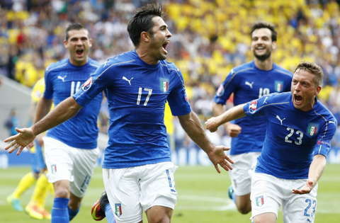 Еуро-2016. Италия құрамасы Швецияны 1:0 есебімен ұтты