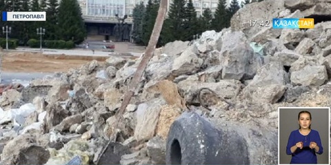 Петропавлда XVIII ғасырдағы зеңбірек табылды