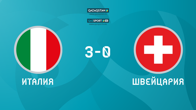 UEFA EURO 2020. Италия - Швейцария. Ойынға шолу