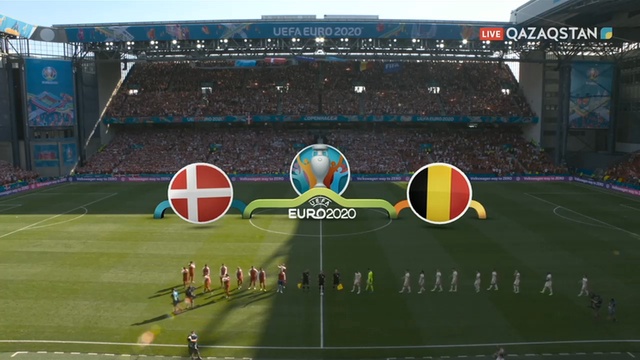 UEFA EURO 2020. ДАНИЯ - БЕЛЬГИЯ. Толық матч