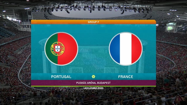 ФУТБОЛ. UEFA EURO 2020. ПОРТУГАЛИЯ - ФРАНЦИЯ