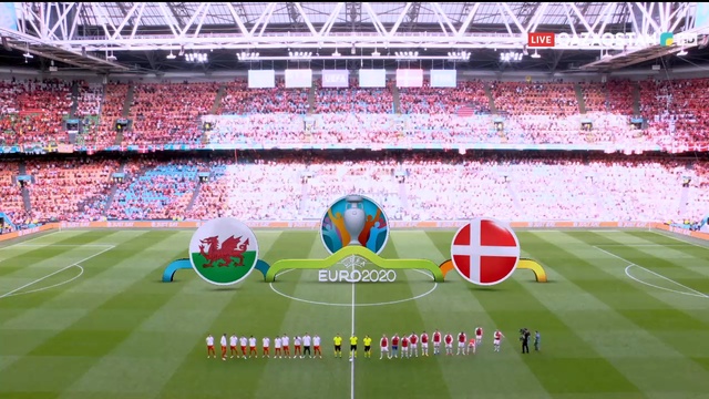 UEFA EURO 2020. 1/8 ФИНАЛ. УЭЛЬС - ДАНИЯ