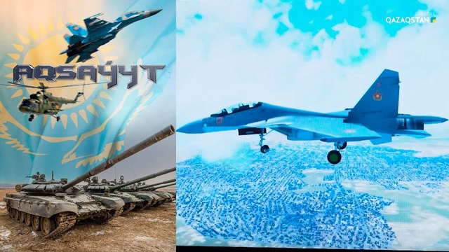 Авиа база ұшқыштары әуе оқу жаттығуын өткізді