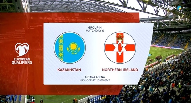 Футболға шолу. Қазақстан - Солтүстік Ирландия