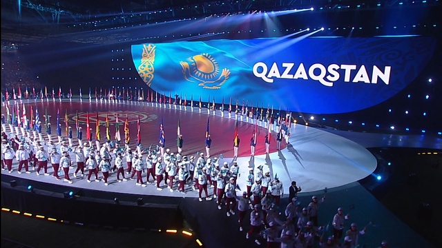 V Дүниежүзілік көшпенділер ойындарының ашылу салтанаты