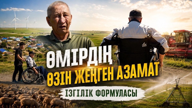 34 жасында аяғы жүруден қалса да, үлкен кәсіп иесіне айналған адам | Ізгілік формуласы