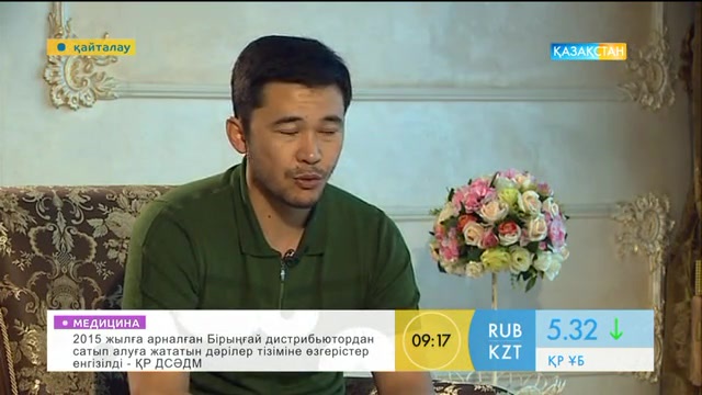 Театр және кино актері  Еркебұлан Дайыров - «Таңшолпан» студиясында қонақта