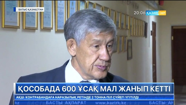 Батыс Қазақстан облысының үш ауданында өрттің өршуіне байланысты төтенше жағдай жарияланды