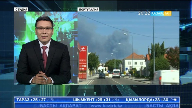 Португалияда тілсіз жау жүздеген гектар алқапты күлге айналдырған