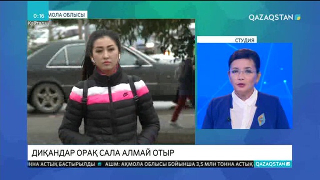 Ақмолалық диқандар орақ сала алмай отыр