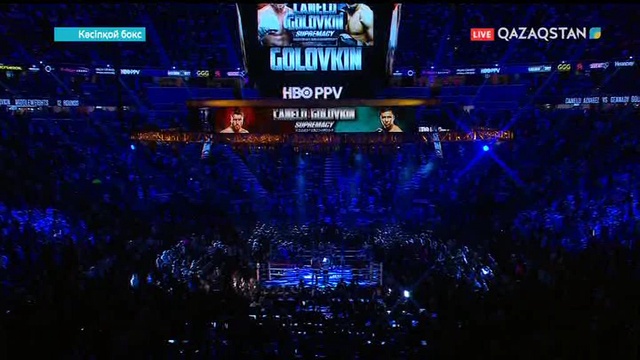 Кәсіпқой бокс. Геннадий Головкин-Сауль Альварес  (Толық нұсқа)