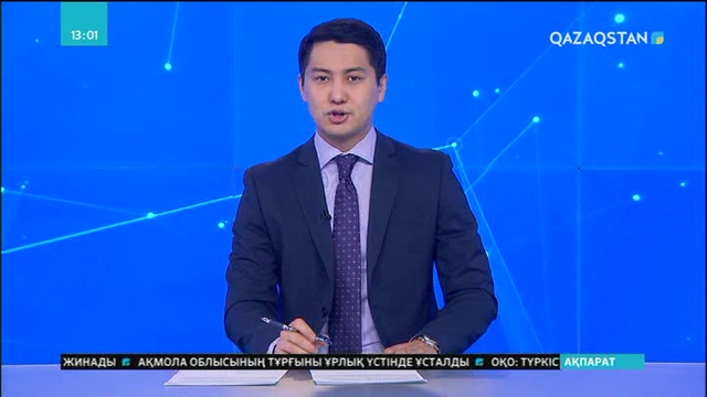 Көкшетауда қар түскенде асфальт төселген