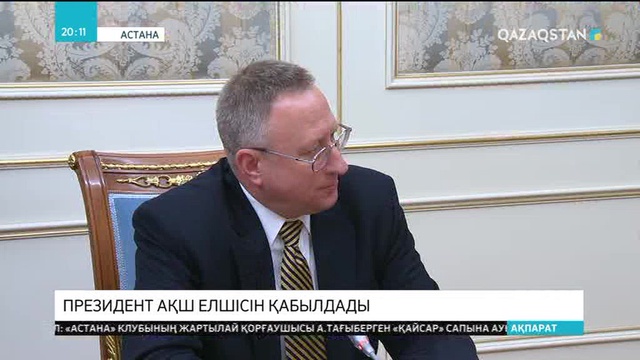 Елбасы АҚШ Елшісін қабылдады