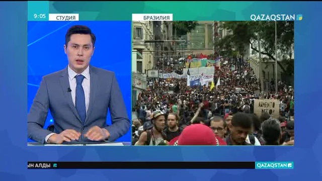 Сан-Паулуда қоғамдық көлікте бағаның өсуінен халық шеруге шықты