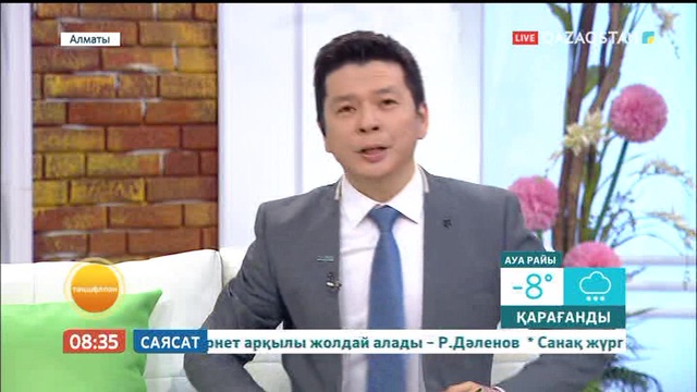 Қазақ телевизиясының 60 жылдығына орай ардагер журналист Ұлбосын Айтөлен «Таңшолпанға» сұхбат берді