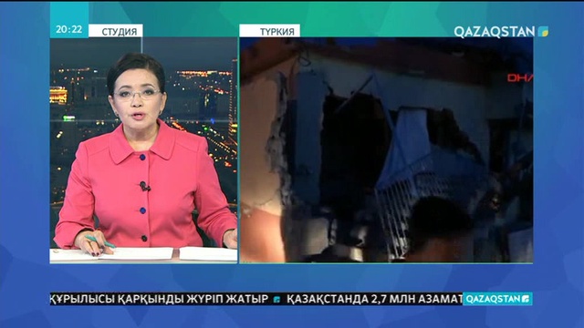Түркияның оңтүстік-шығысындағы жер сілкінісінен 39 адам жараланды