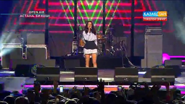 Kristina Si — «Вместе зависли». Кристина Саркисян. [Open Air. Астана. 01.06.2016]