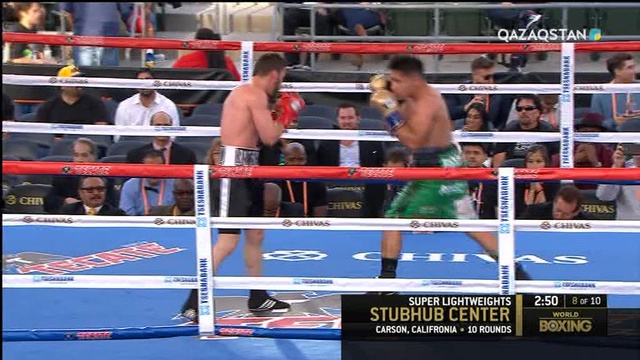 КӘСІПҚОЙ БОКС. Руслан Мадиев - Хесус Перес жекпе-жегі (Толық нұсқа)