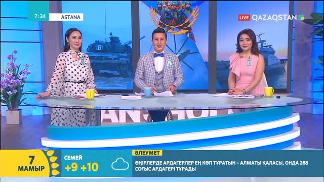 07.05.2018. Таңшолпан. Таңғы ақпаратты-сазды бағдарлама (Толық нұсқа)