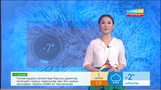 Таңғы ақпаратты-сазды бағдарлама (01.02.2017)