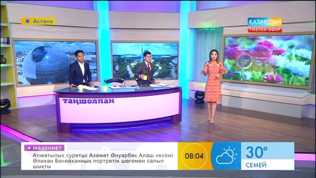 26 шілдеге арналған ауа райы болжамы