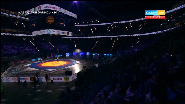 Палуандар Дархан Бижанов пен Мейрамбек Жаңабайдың белдесуі