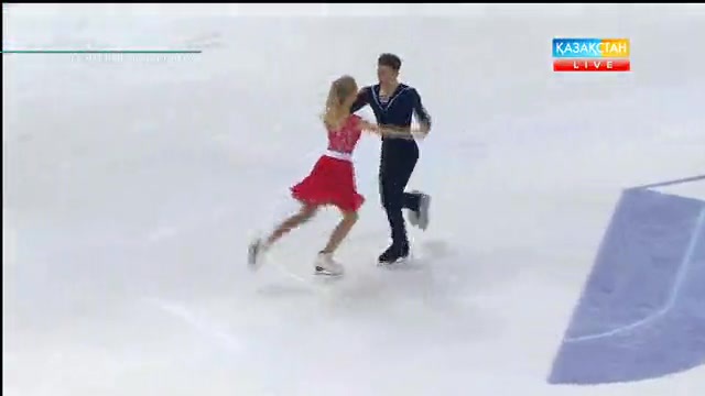 Универсиада - 2017. Мәнерлеп сырғанау. Мұздағы би.  (қысқа бағдарлама)