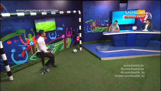 ФУТБОЛ. UEFA EURO 2016. «ФРАНЦИЯДАҒЫ ФУТБОЛ ТОЙЫ».  ТІКЕЛЕЙ ЭФИР. 25.06.2016. 03:00