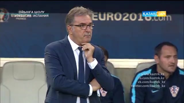 UEFA EURO 2016. Хорватия - Испания. Ойынға шолу (22.06.2016)