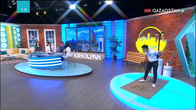 Тимур Спатаев денесін үш шегеде ұстап «Таңшолпан» студиясында жаңа рекорд орнатты