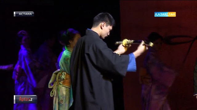 «Ақтастағы Ахико» спектаклін бас кейіпкер Ахиконың өзі тамашалады