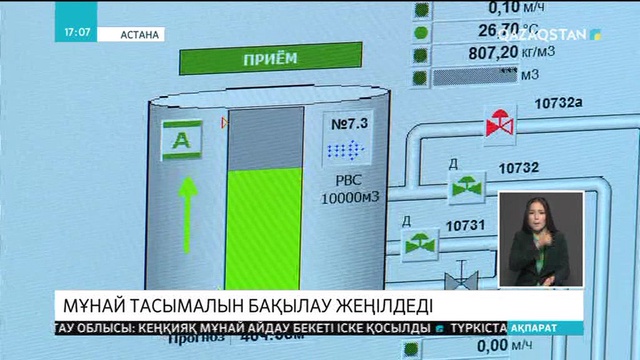 Кеңқияқ мұнай айдау бекеті іске қосылды