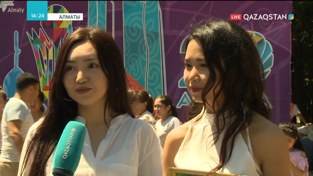 Астана күні Алматыда да дүркіреп тойлануда