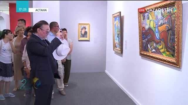 Ұлттық музейден орыс суретшілерінің сирек ұсынылатын туындыларын тамашалауға болады