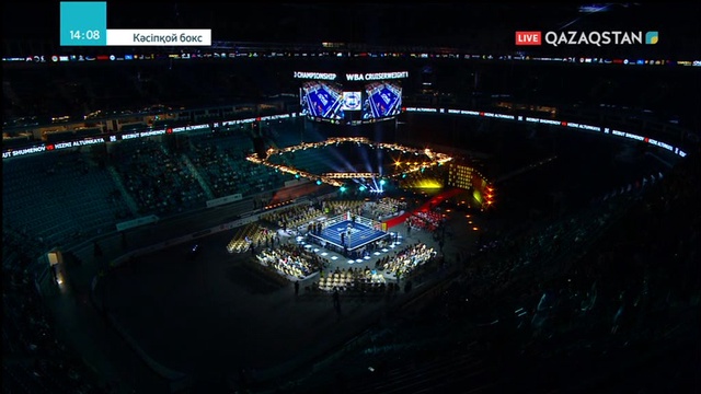 Кәсіпқой бокс: Еділ Қожамбердиев (3-2-0, 3КО) - Сергей Белошапкин (11-27-1)