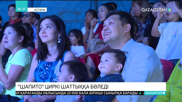 Мұтырғановтар әулеті Шапито циркін ашты
