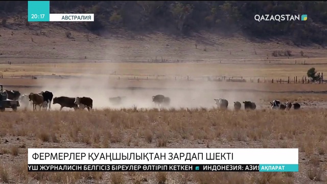 Австралияда фермерлер қуаңшылықтан зардап шекті