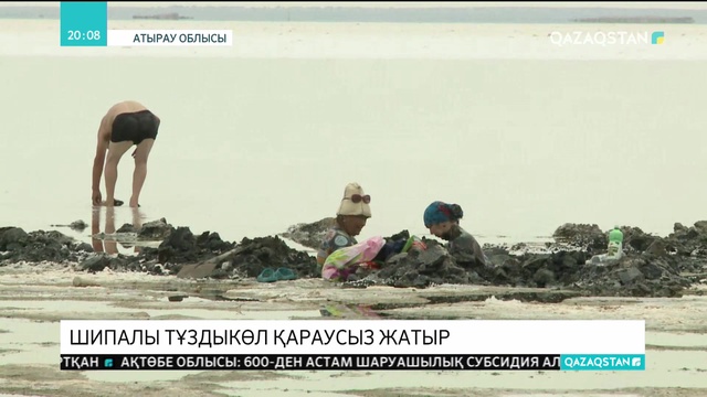 Шипалы тұздыкөл қараусыз жатыр