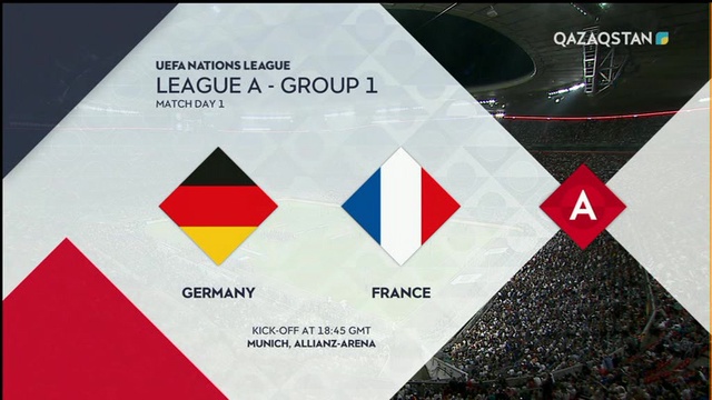 06.09.2018 - Футбол. УЕФА Ұлттар Лигасы. Германия - Франция (Толық нұсқа)