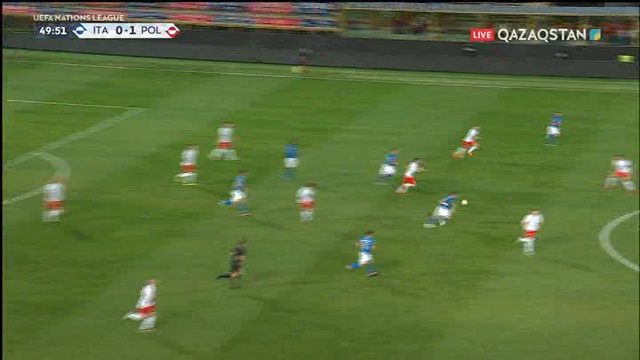 08.09.2018 - Футбол. УЕФА Ұлттар лигасы. Италия - Польша (Толық нұсқа)